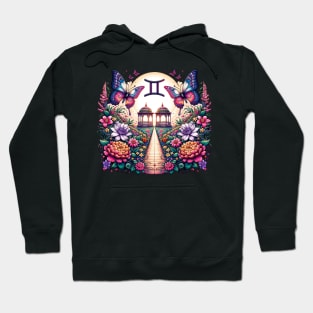 Gemini’s Garden of Symmetry Hoodie